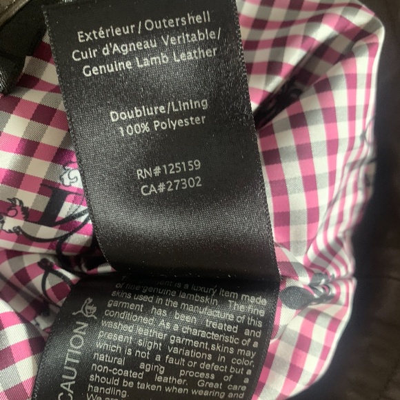 Mackage Leather Jacket - Picture 4 of 14